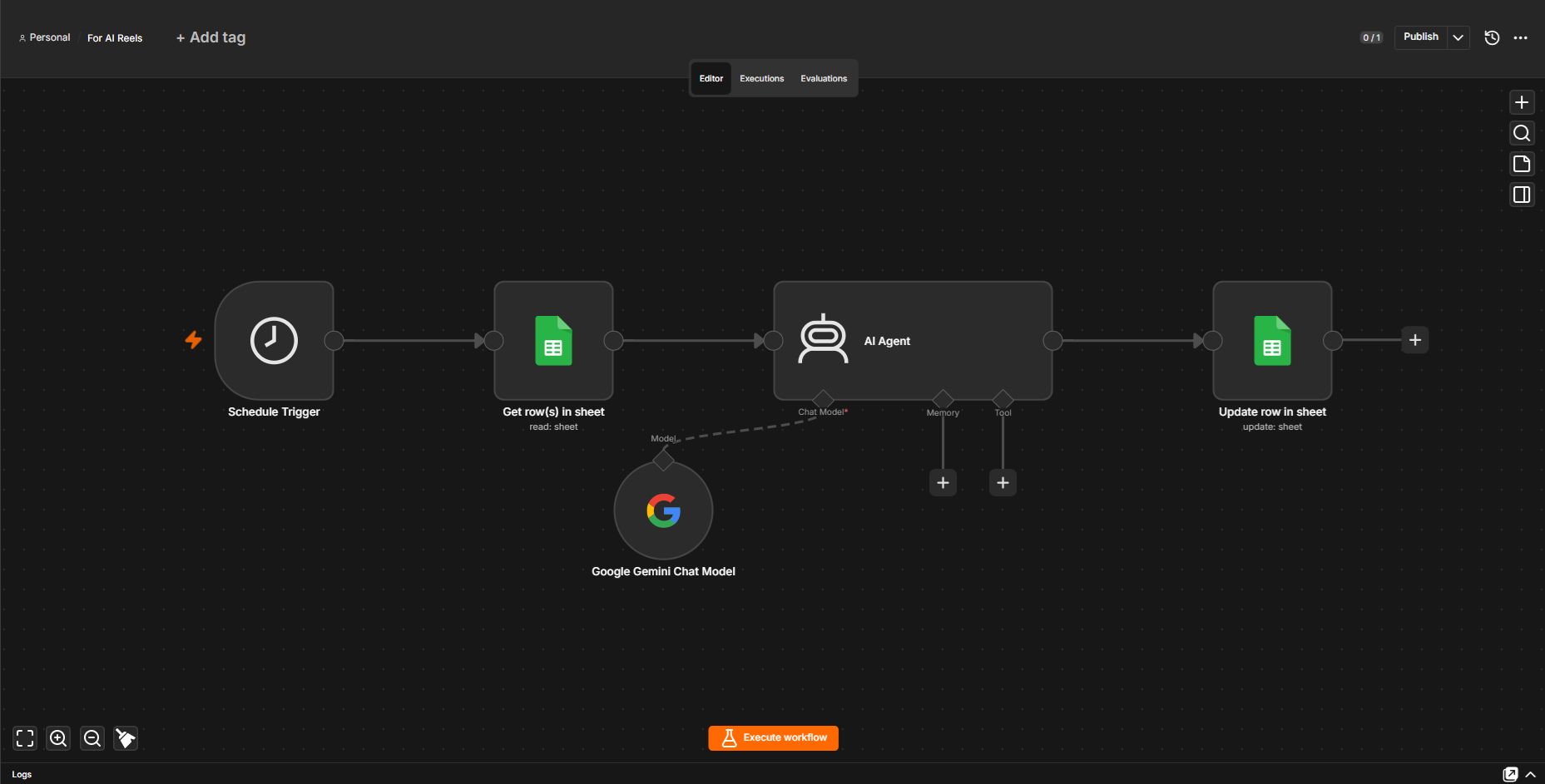 Automated AI Reel Content Generator